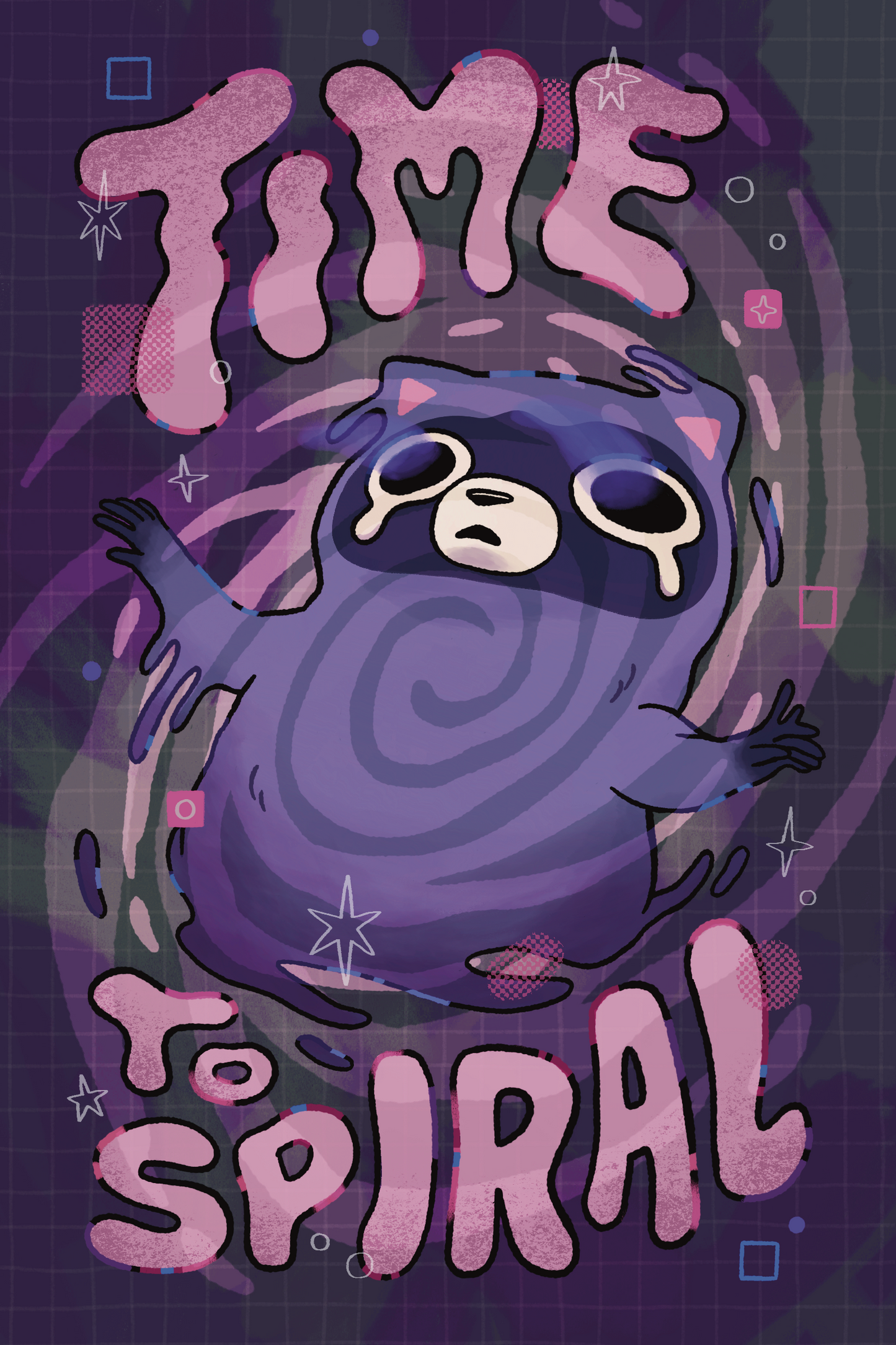 Time To Spiral 4x6" Print