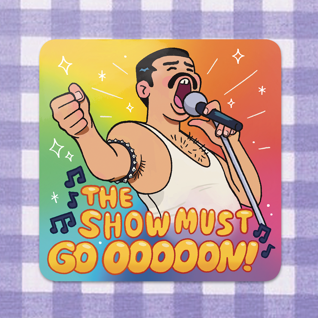 Freddie Mercury Sticker