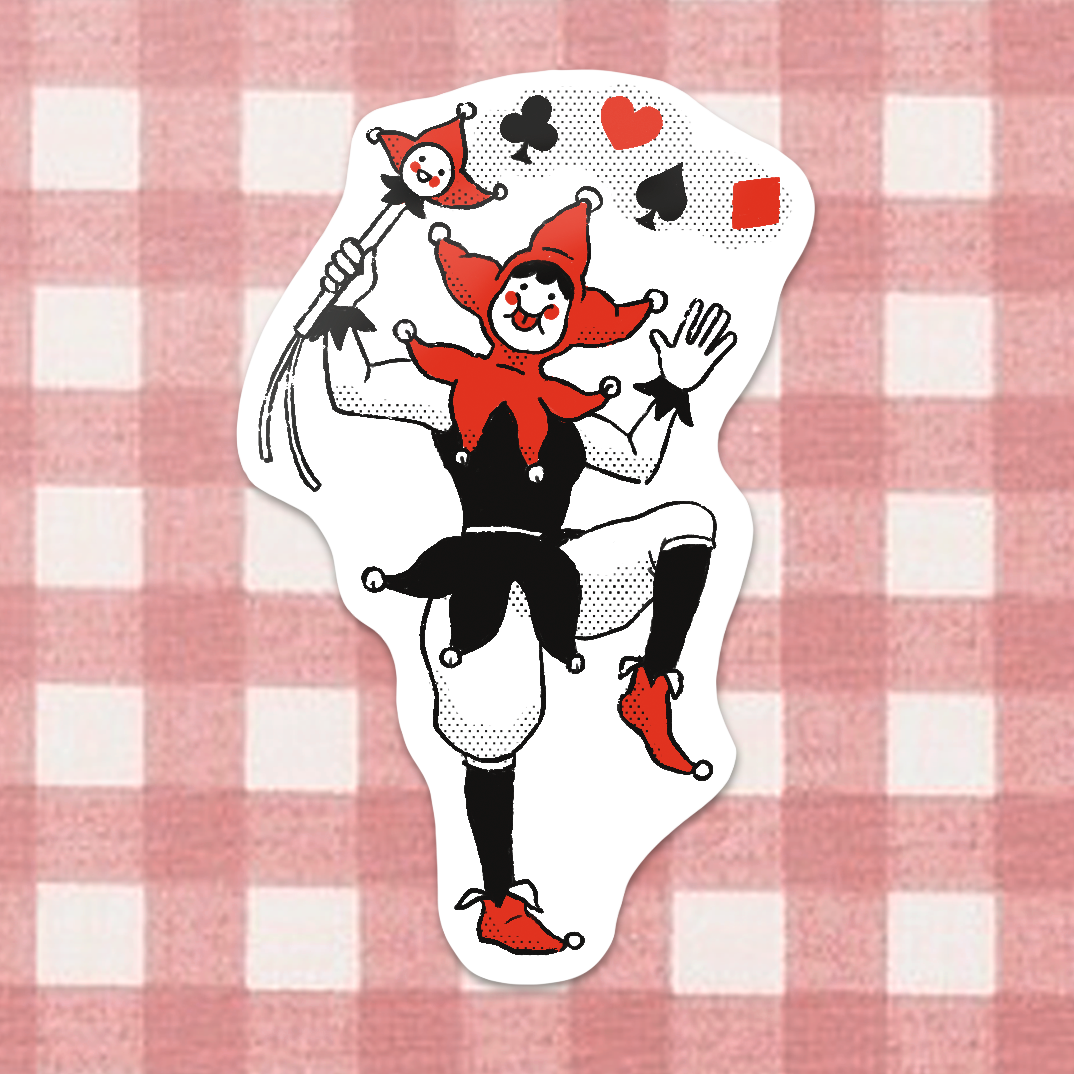Jester Sticker
