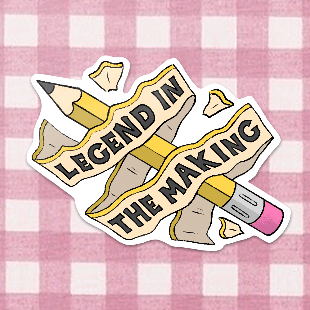 Legend In The Making Sticker