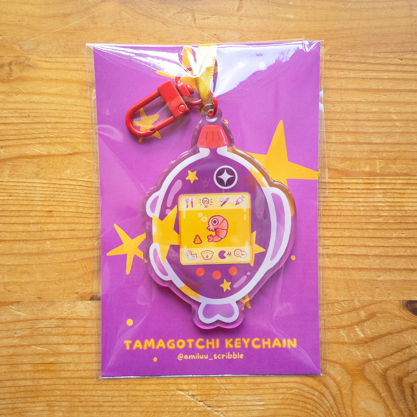 Tamagotchi Keychain