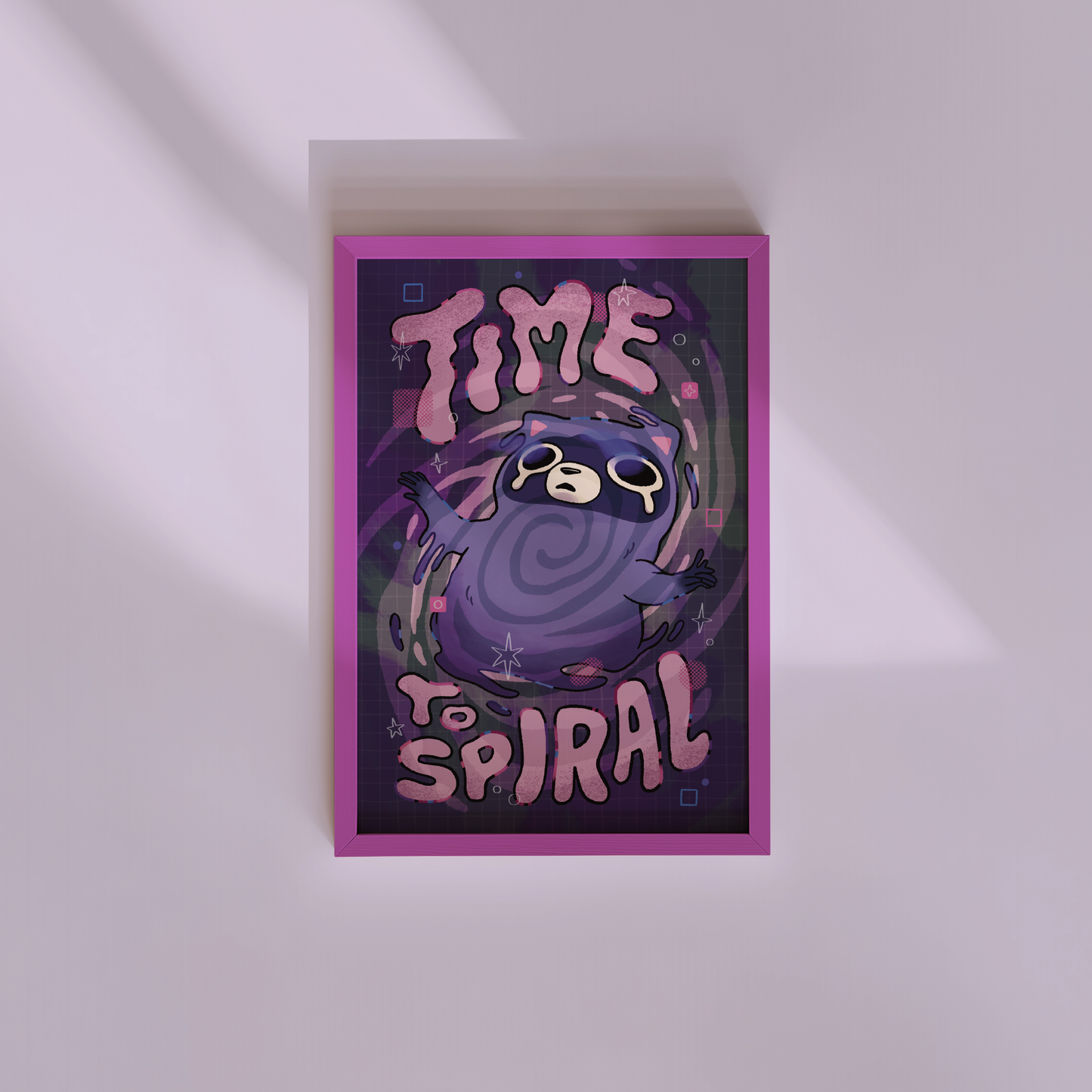 Time To Spiral 4x6" Print
