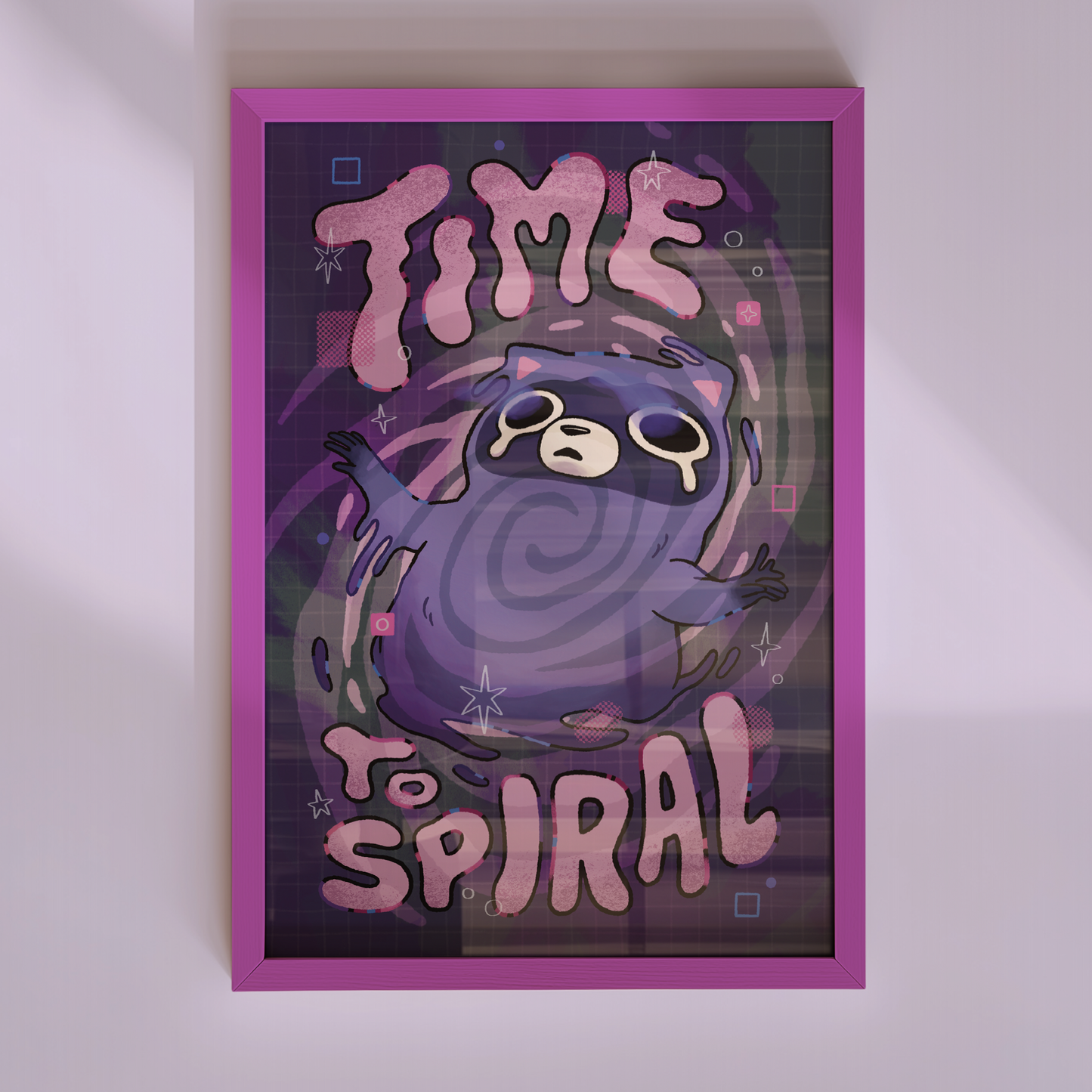 Time To Spiral 4x6" Print