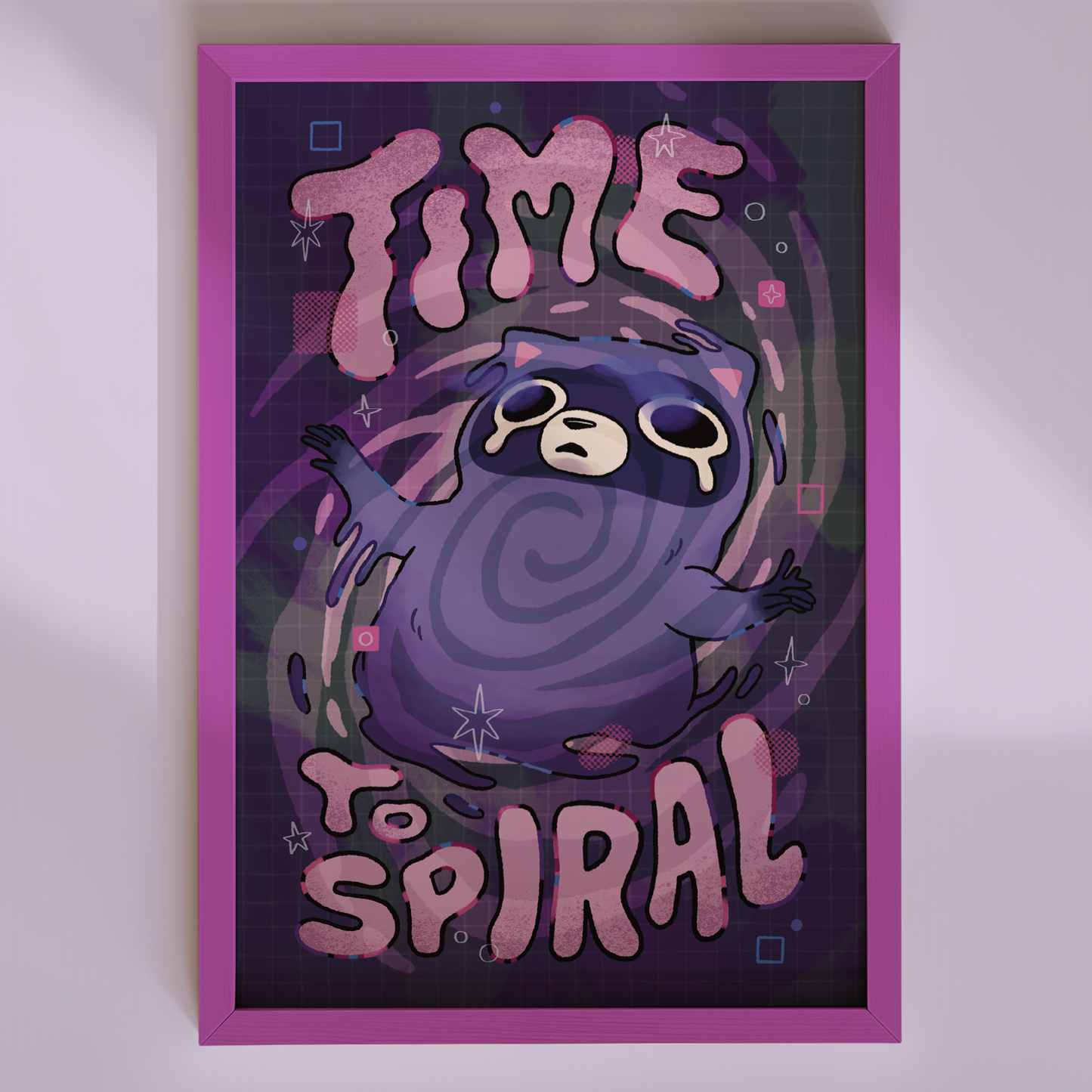 Time To Spiral 4x6" Print