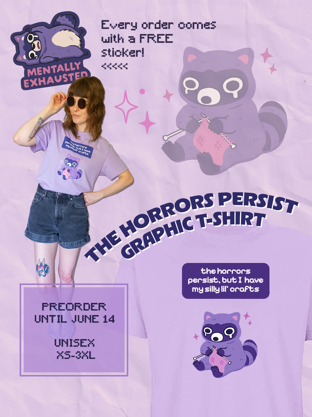 The Horrors Persist T-Shirt [PREORDER] [Available until June 14th]