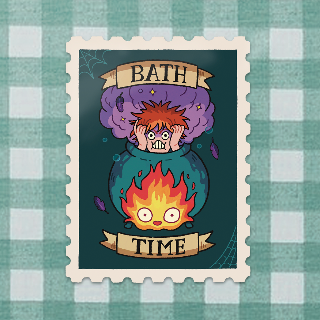 Bath Time Sticker