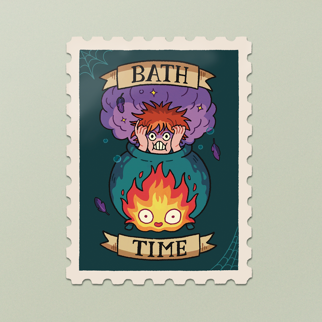 Bath Time Sticker