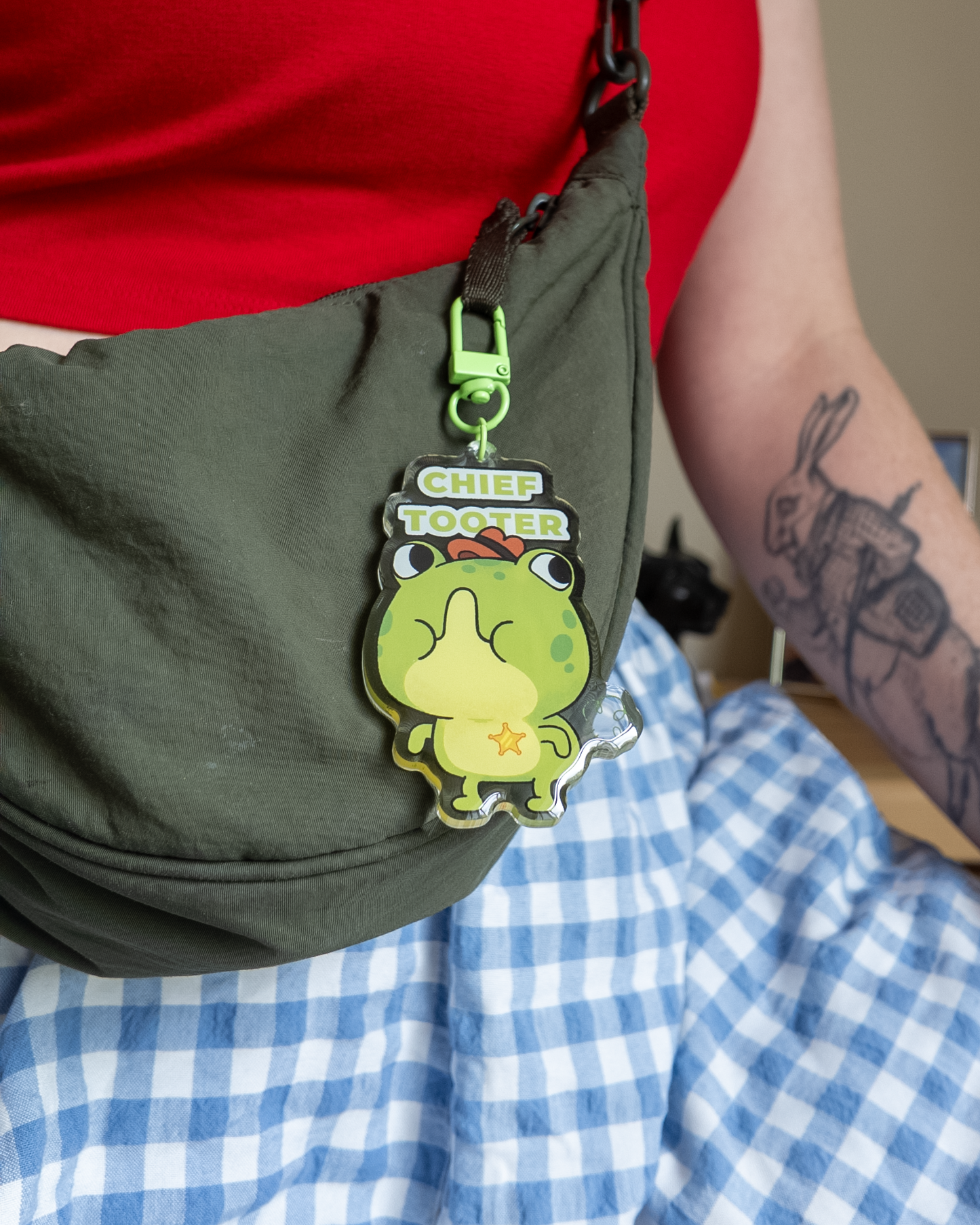 Chief Tooter Keychain