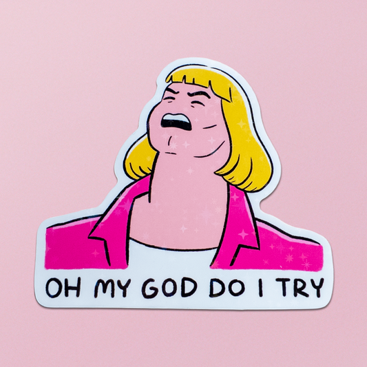 He-Man Sparkle Sticker