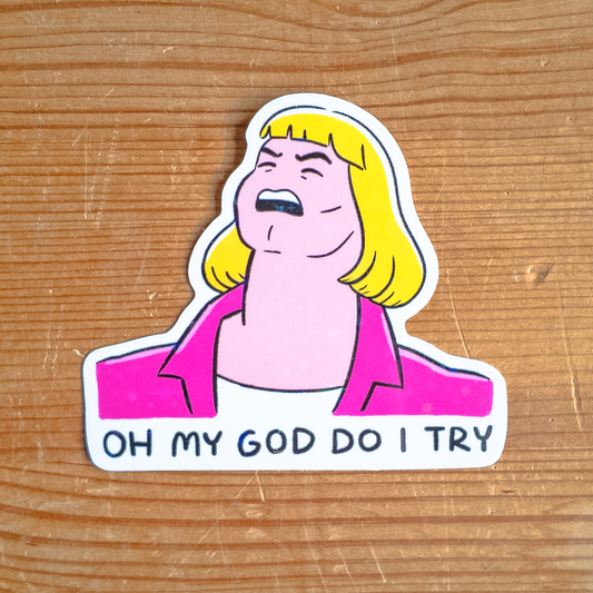 He-Man Sparkle Sticker