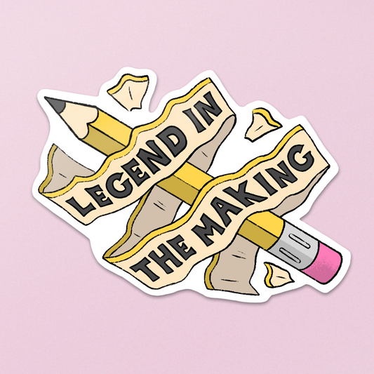 Legend In The Making Sticker
