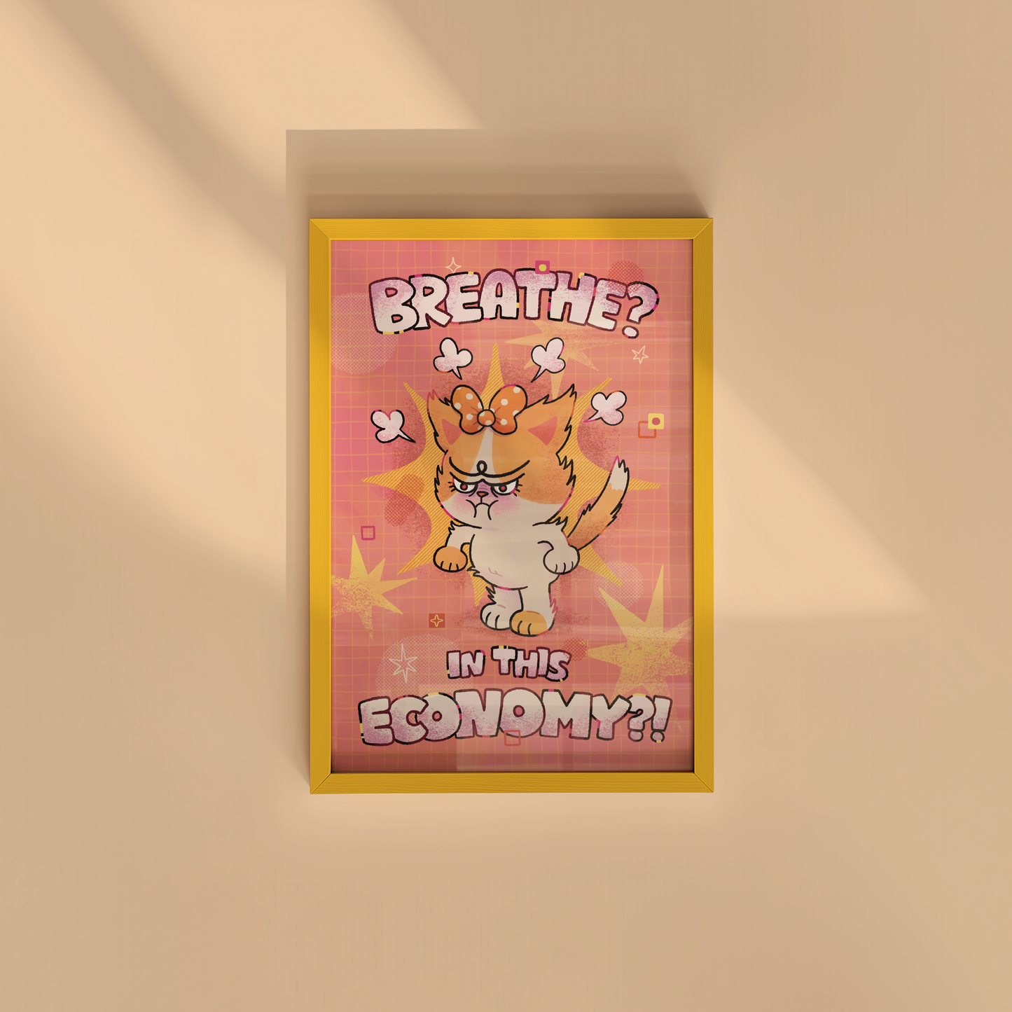 Breathe? In This Economy?! 4x6" Print