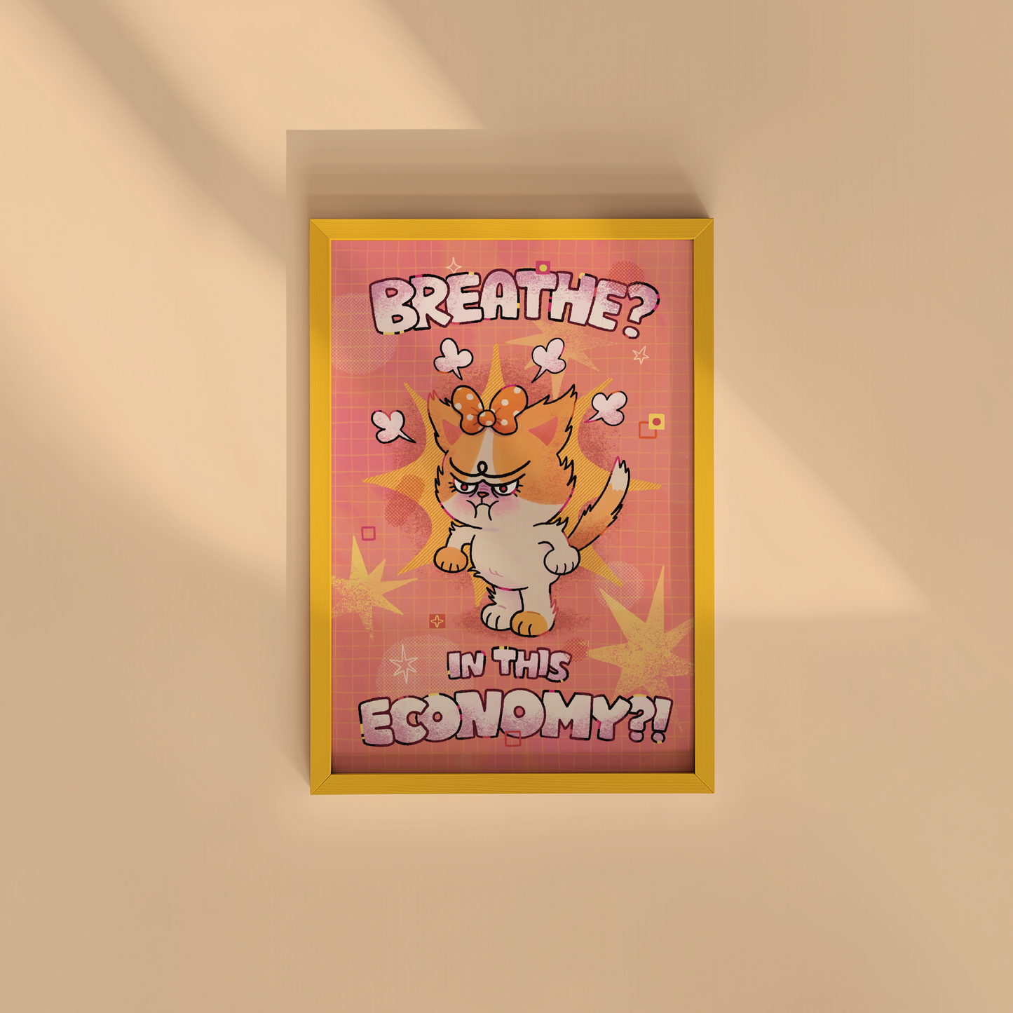 Breathe? In This Economy?! 4x6" Print